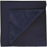 Midnight Blue Shot Thai Silk Pocket Square
